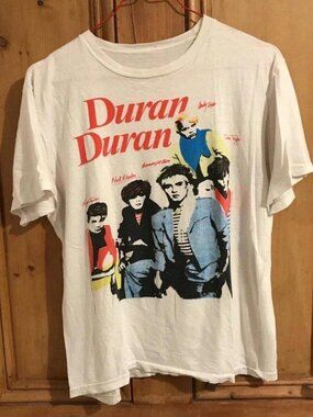 Vintage Style Duran Duran Graphic T-Shirt Vintage Duran Duran Concert Tour T Shi